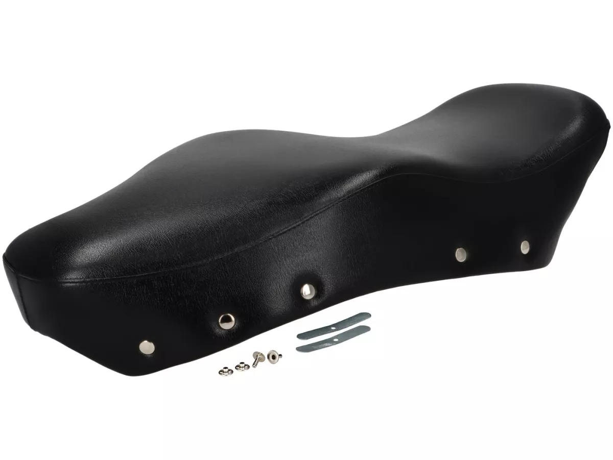 Zitbankhoes 64 cm -BUZZSOLOMOTO- El Tigre - Eibar Li 125 serie 2, Li 150 serie 2, TV 175 serie 2 - zwart