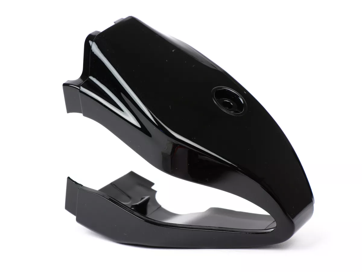 Switch unit kiri -DMP- VESPA Primavera 50 2T/4T, Sprint 50 2T/4T - termasuk sampul depan - hitam mengkilap