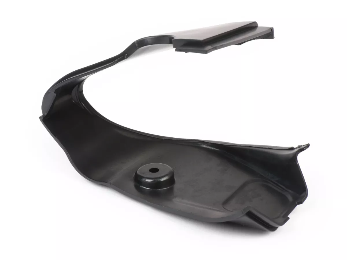 Ganti unit ke kanan -DMP- VESPA Primavera 50 2T/4T, Sprint 50 2T/4T - termasuk sampul depan - matt hitam