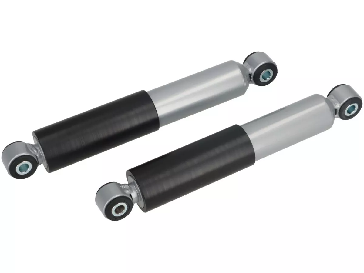 Ammortizzatore anteriore -BUZZSOLOMOTO- Serveta Jet, Lince - Argento/Nero