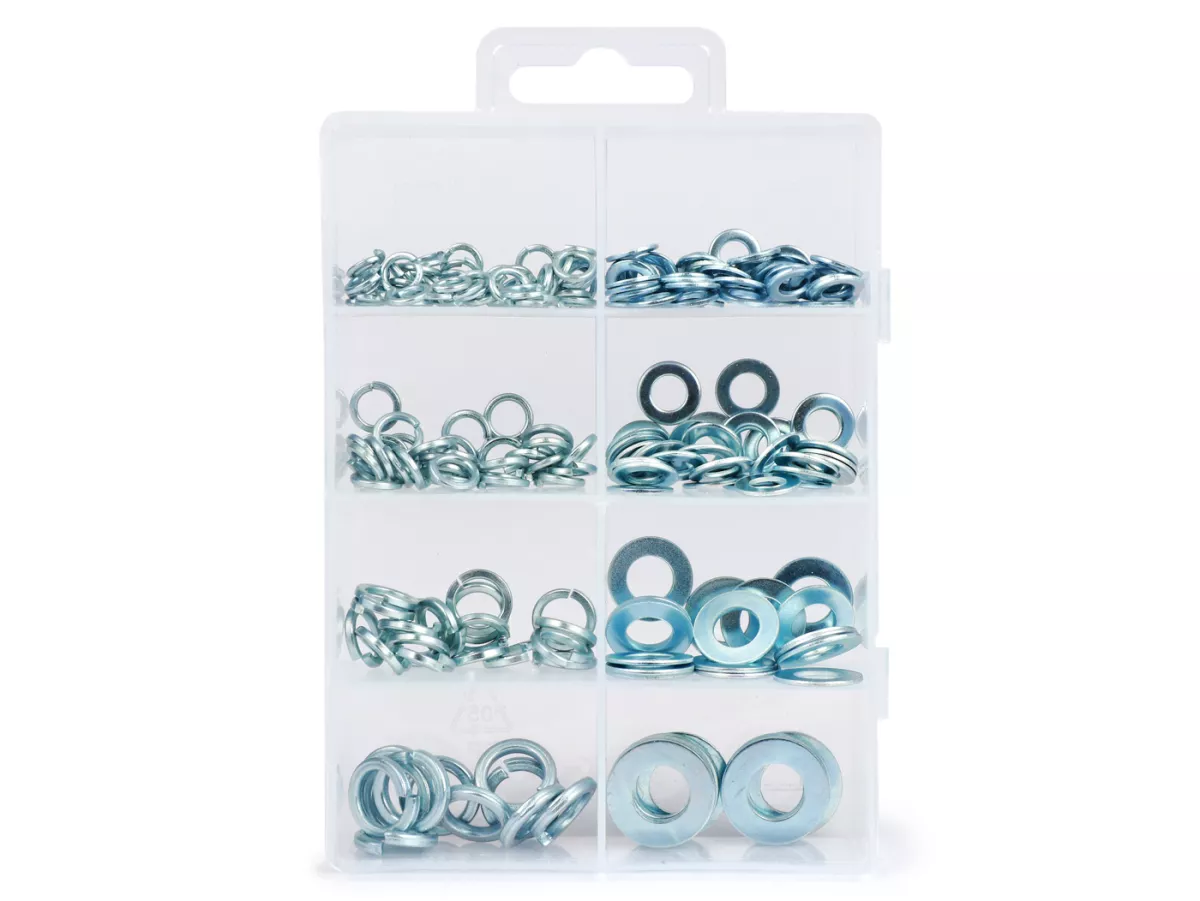 Boîte d'assortiment de rondelles -OEM- M5-M10, 210 pcs.