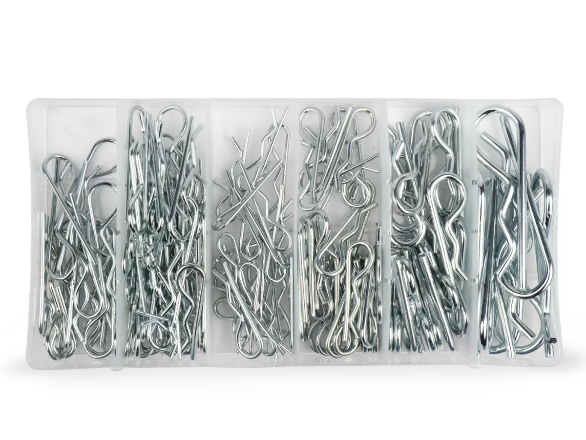 Caja de surtido de chavetas para muelles -OEM- varios tamaños, 150 uds.