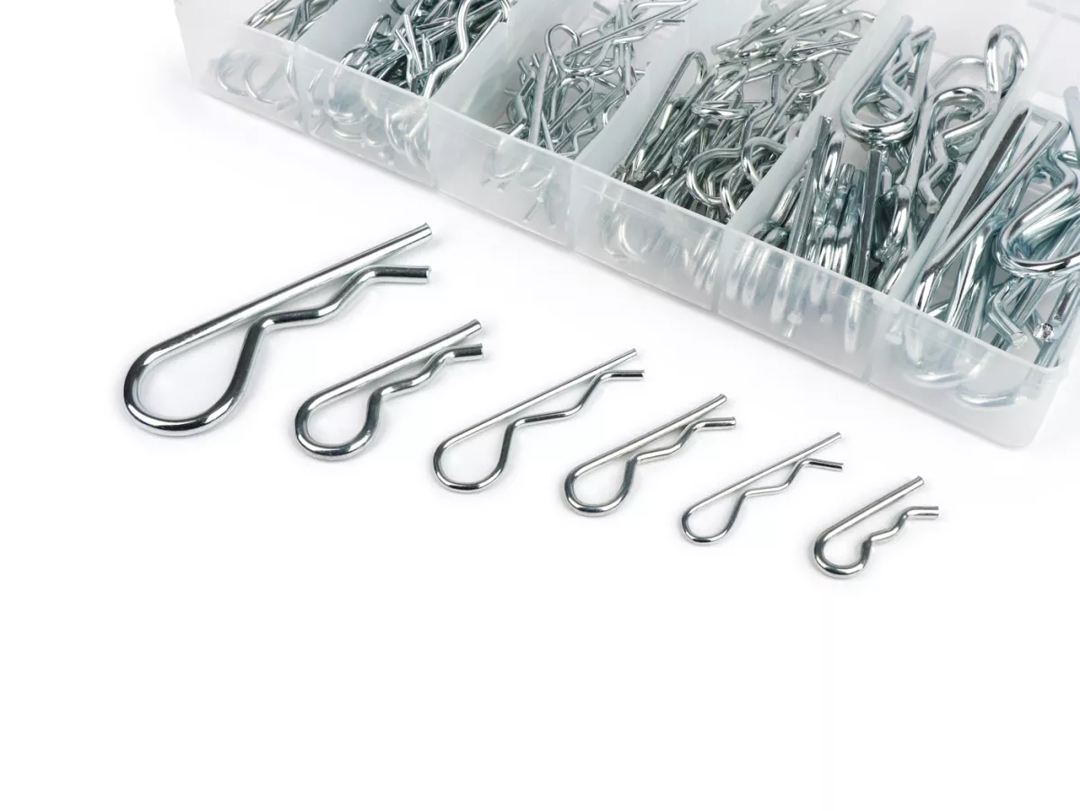 Caja de surtido de chavetas para muelles -OEM- varios tamaños, 150 uds.