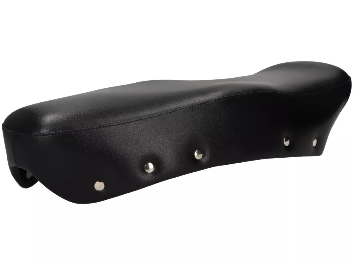 Housse de selle 63 cm  -BUZZSOLOMOTO- El Tigre - Eibar Li 125-150 série 3, Li 125 Spécial série 3, TV 175-200 série 3, Jet 200 série 3 - noir