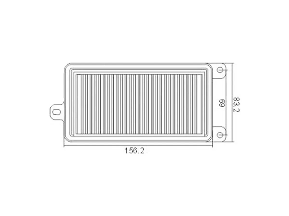 Sisipan filter udara -101 OCTANE- KYMCO Super8, Sento, PeopleS, Agility, Agility City, Yager GT 50