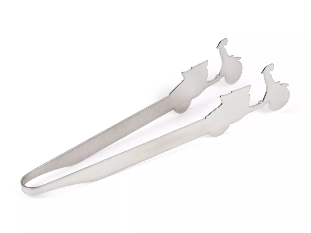 BBQ tongs -MRP- Lambretta - stainless steel