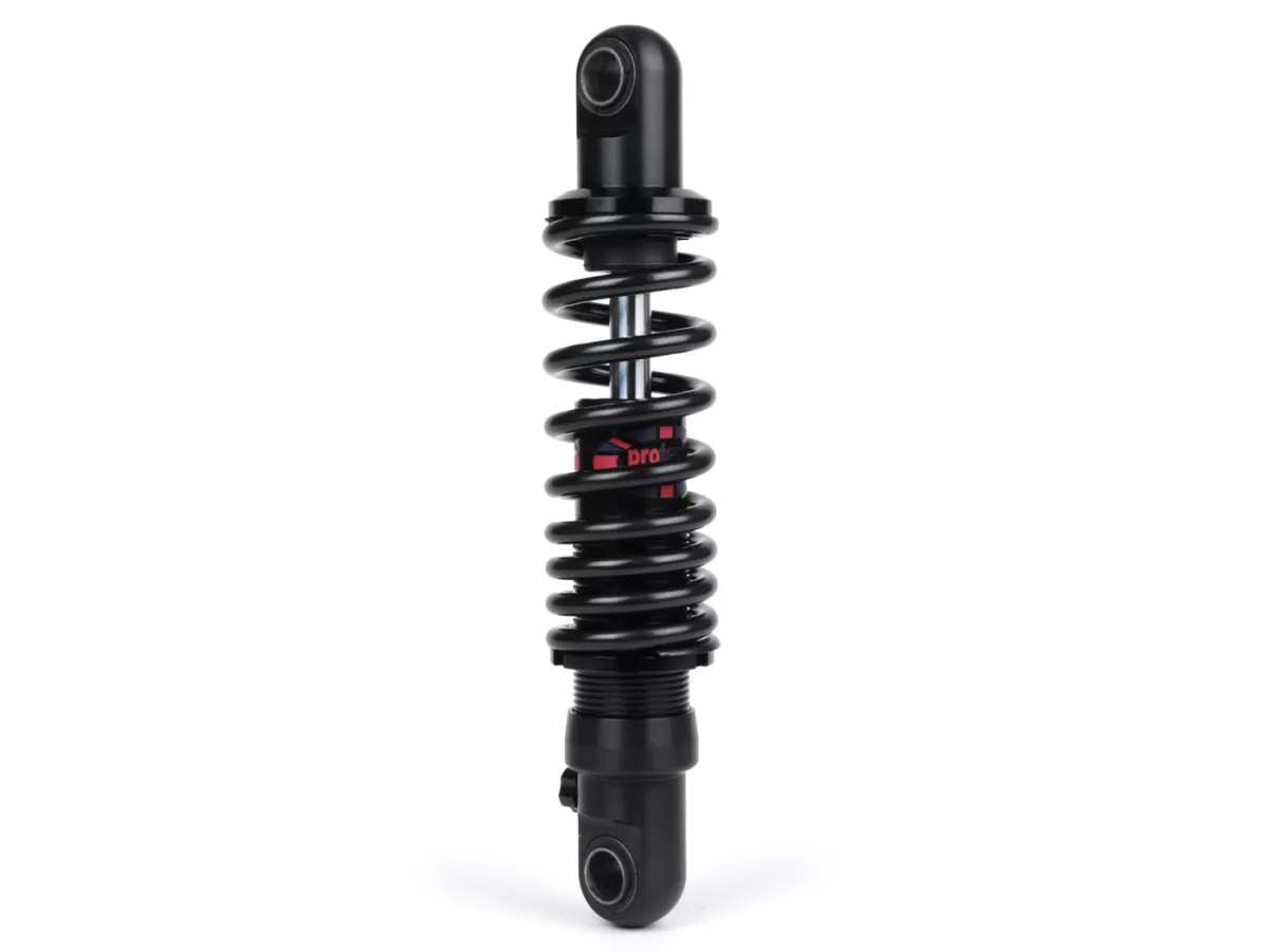 Achterschokdemper -PROTECH SHOCKS- 300mm - Lambretta LI (serie 3), LIS, SX, TV (serie 3), DL, GP - zwart