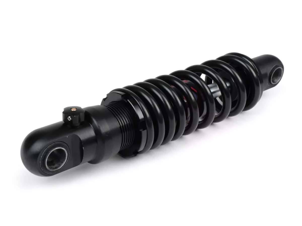 Achterschokdemper -PROTECH SHOCKS- 300mm - Lambretta LI (serie 3), LIS, SX, TV (serie 3), DL, GP - zwart
