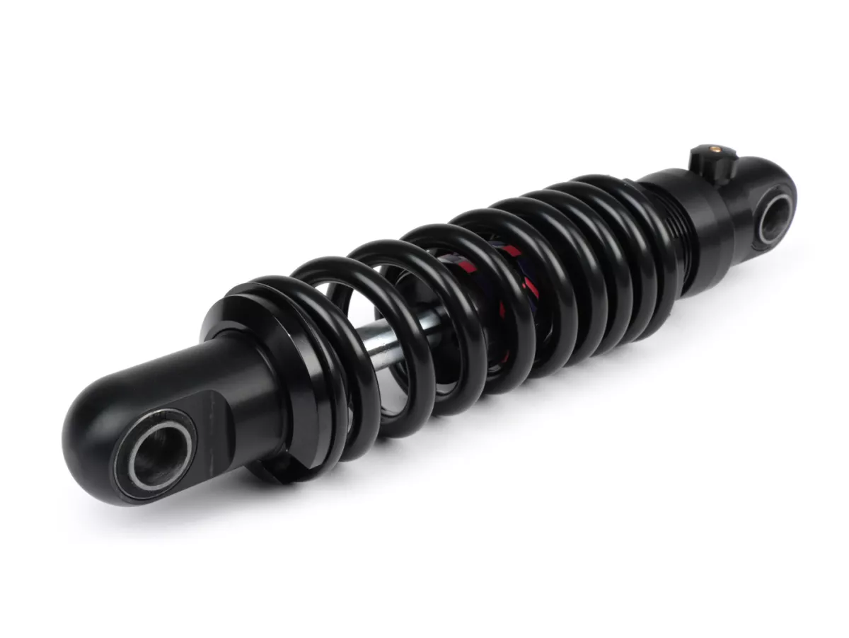 Achterschokdemper -PROTECH SHOCKS- 300mm - Lambretta LI (serie 3), LIS, SX, TV (serie 3), DL, GP - zwart