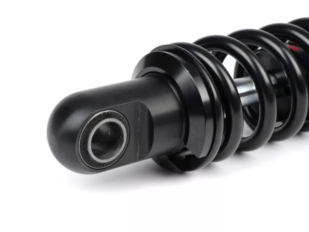 Achterschokdemper -PROTECH SHOCKS- 300mm - Lambretta LI (serie 3), LIS, SX, TV (serie 3), DL, GP - zwart