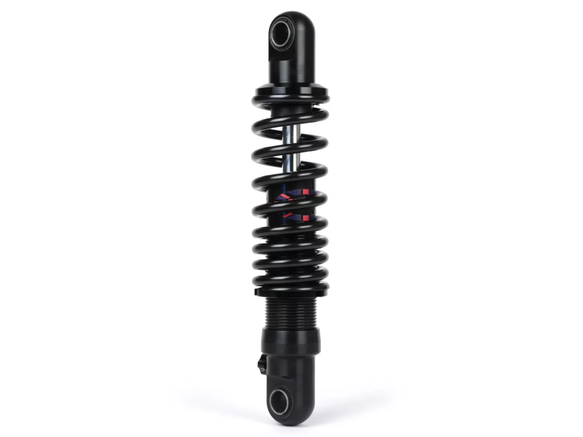Achterschokdemper -PROTECH SHOCKS- 310mm - Lambretta LI (serie 1-2), TV (serie 2) - zwart