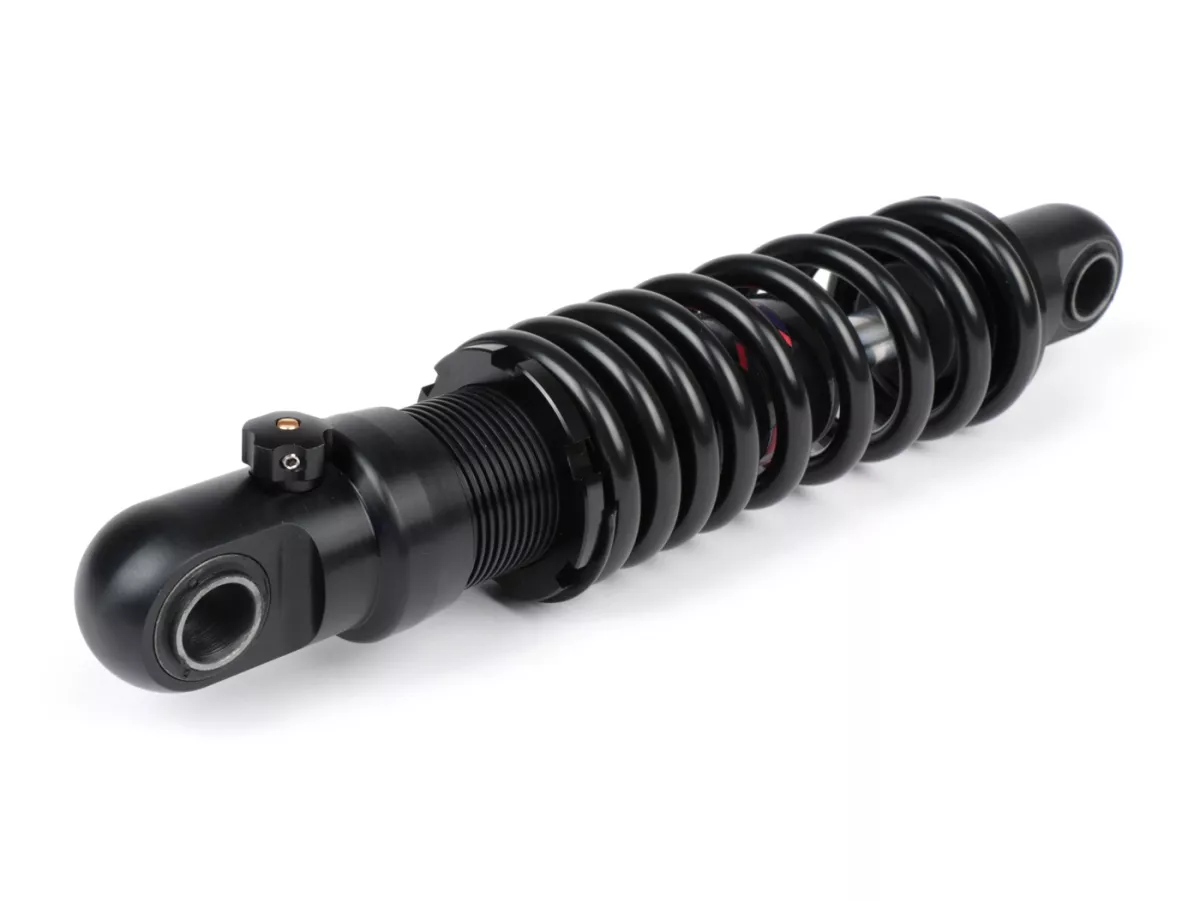 Achterschokdemper -PROTECH SHOCKS- 310mm - Lambretta LI (serie 1-2), TV (serie 2) - zwart