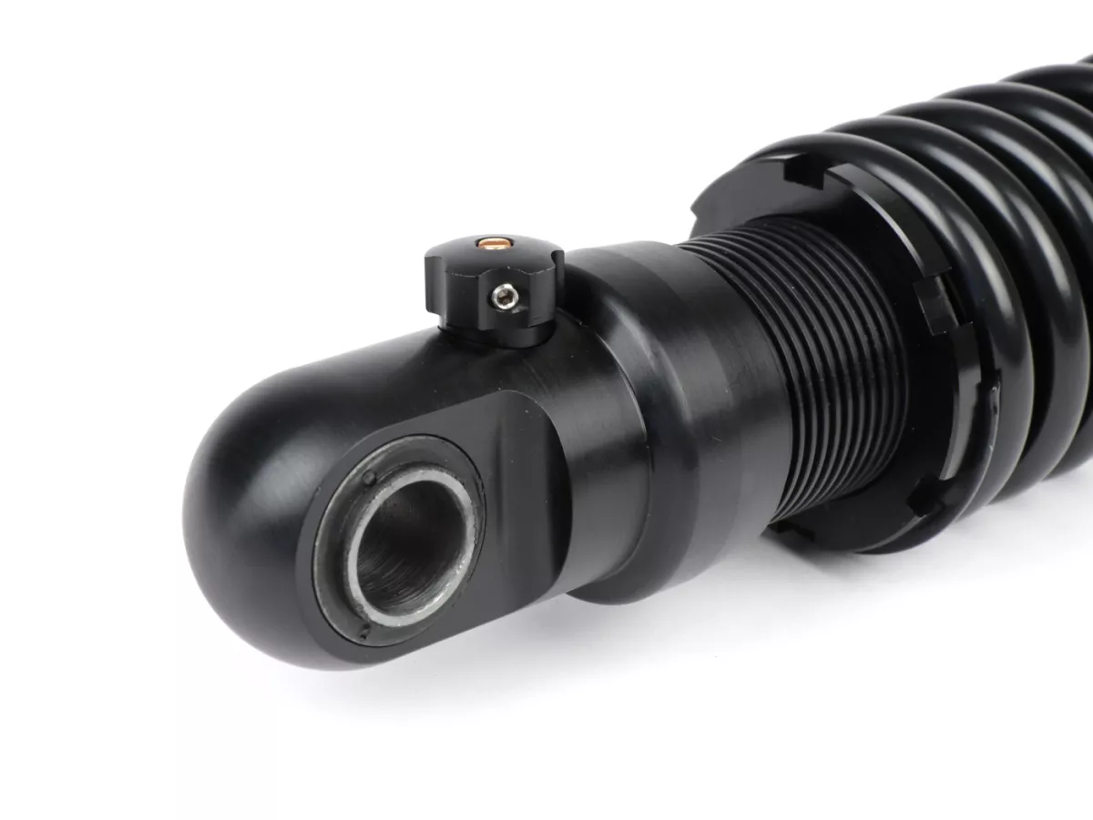 Achterschokdemper -PROTECH SHOCKS- 310mm - Lambretta LI (serie 1-2), TV (serie 2) - zwart