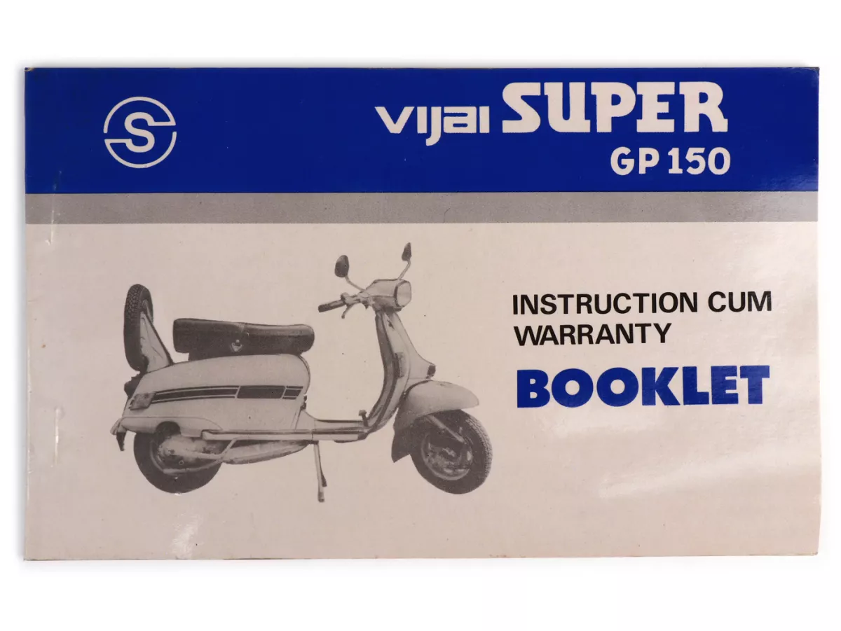Manuel d’utilisation (NOS) -LAMBRETTA- GP / dl 150