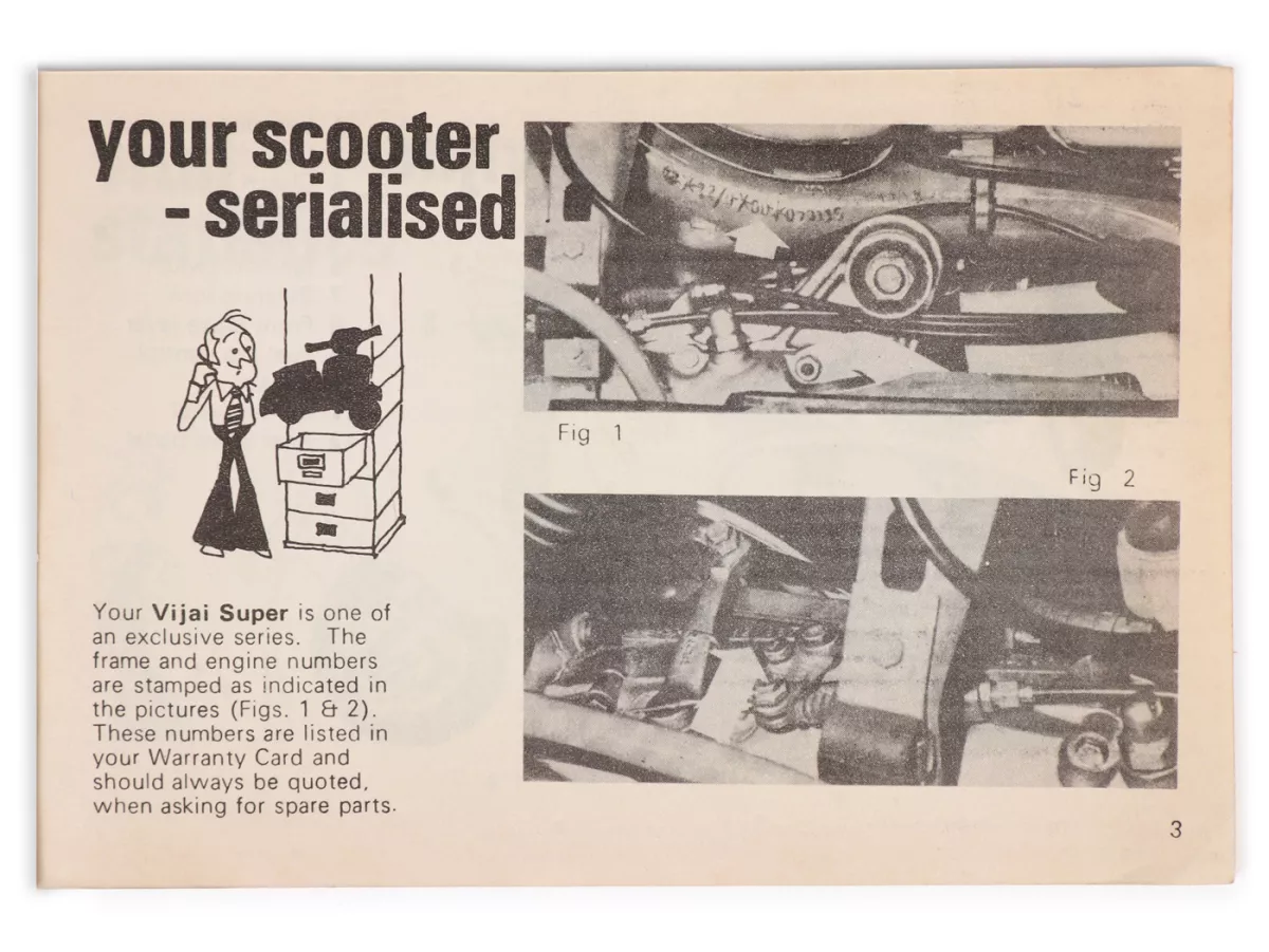 Manual de instrucciones (NOS) -LAMBRETTA- GP / dl 150
