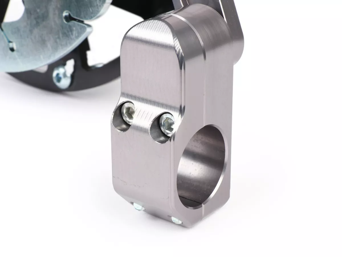 Freno de disco CasaDisc Anti-Dive -CASA PERFORMANCE- Lambretta LI, LIS, SX, TV, DL, GP - incl. pinza de freno - titanio