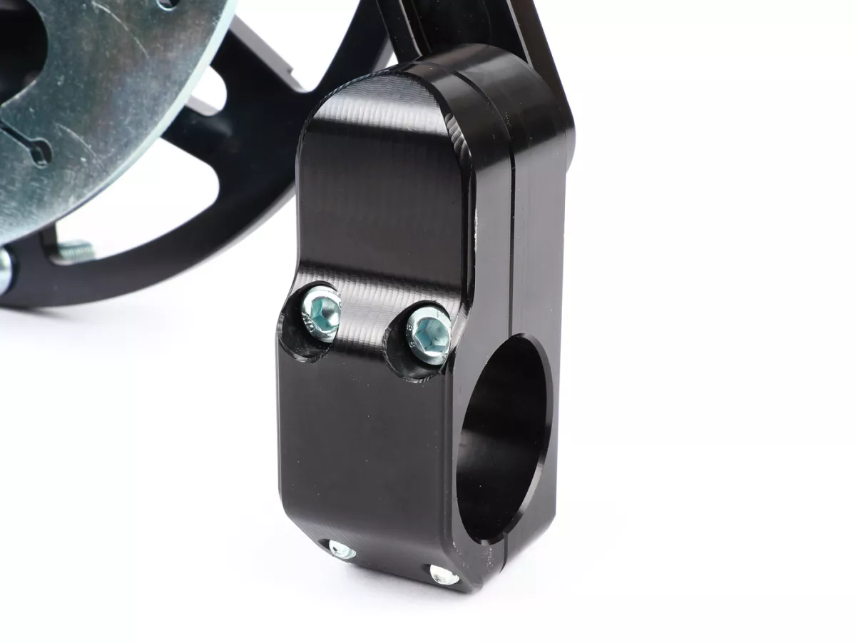 Freno de disco Casadisc Anti-Dive -CASA PERFORMANCE- Lambretta LI, LIS, SX, TV, DL, GP - incl. pinza de freno - negro