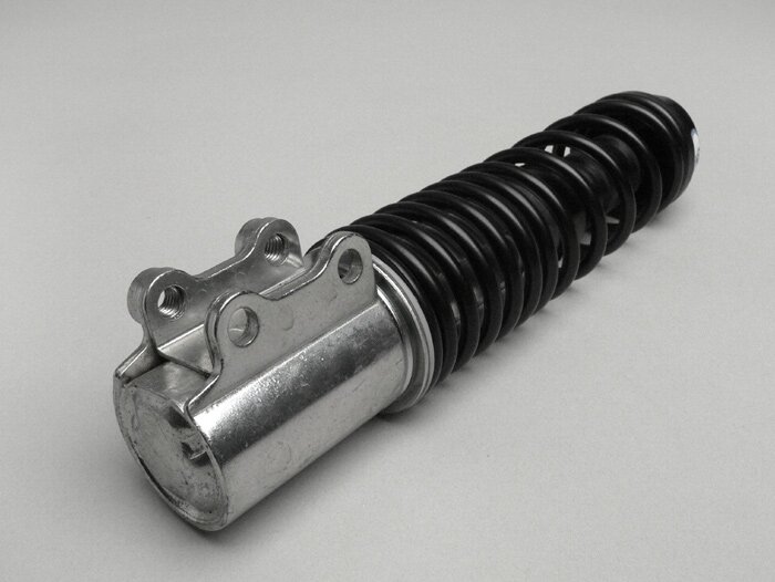 Shock absorber front -PIAGGIO, 210mm- Vespa LX50, LX 125, LX150, LXV50, LXV125, S50, S125, S150 - black