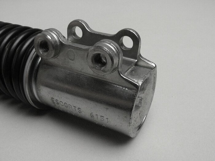 Shock absorber front -PIAGGIO, 210mm- Vespa LX50, LX 125, LX150, LXV50, LXV125, S50, S125, S150 - black