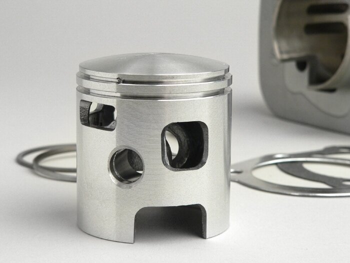 Cylinder -ATHENA 72 cc Alu Ø46mm- Piaggio Bravo, Ciao, Boxer (gudgeon pin = Ø 10mm) - milling engine casing is required