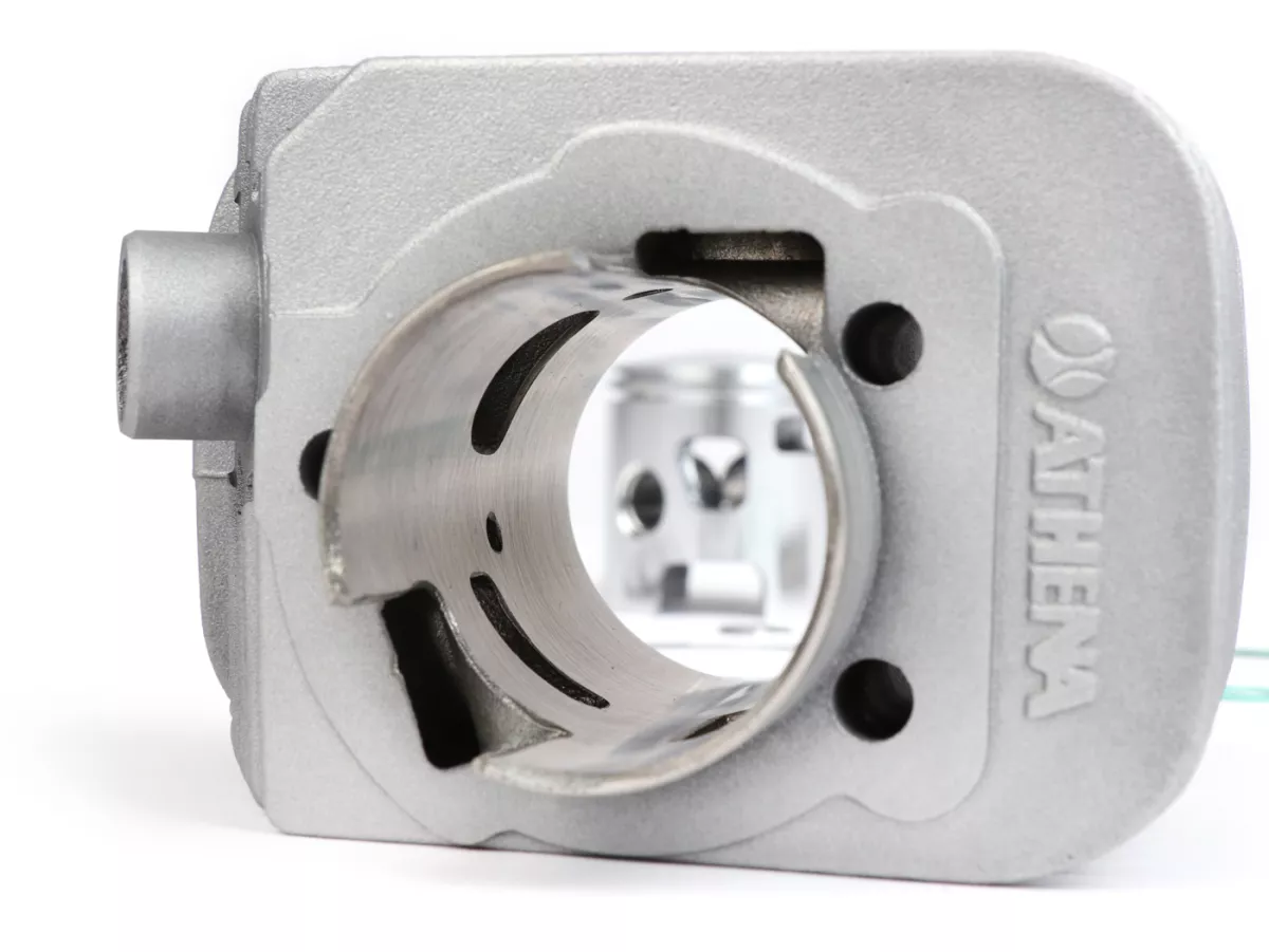 Silinder -ATHENA 72 ccm aluminium Ø46mm- Piaggio Bravo, Ciao, Boxer (pin piston = Ø 12mm) - rumah mesin harus dibongkar