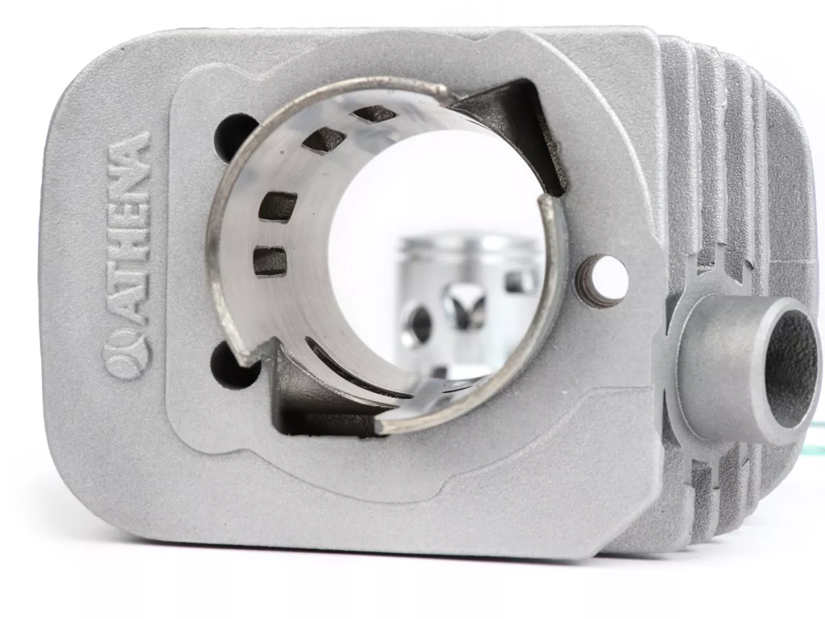 Silinder -ATHENA 72 ccm aluminium Ø46mm- Piaggio Bravo, Ciao, Boxer (pin piston = Ø 12mm) - rumah mesin harus dibongkar