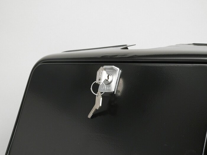Glove box -OEM QUALITY- Vespa V50, V90, PV125, ET3 - unpainted, without brackets
