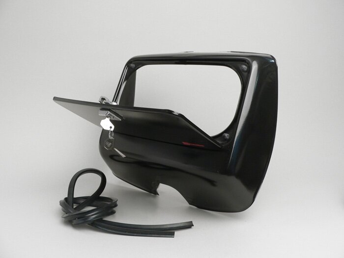 Glove box -OEM QUALITY- Vespa V50, V90, PV125, ET3 - unpainted, without brackets