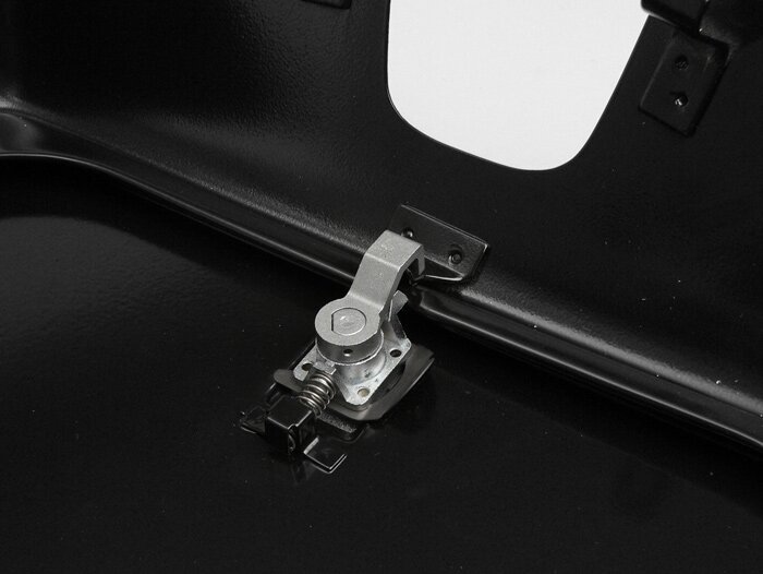 Glove box -OEM QUALITY- Vespa V50, V90, PV125, ET3 - unpainted, without brackets
