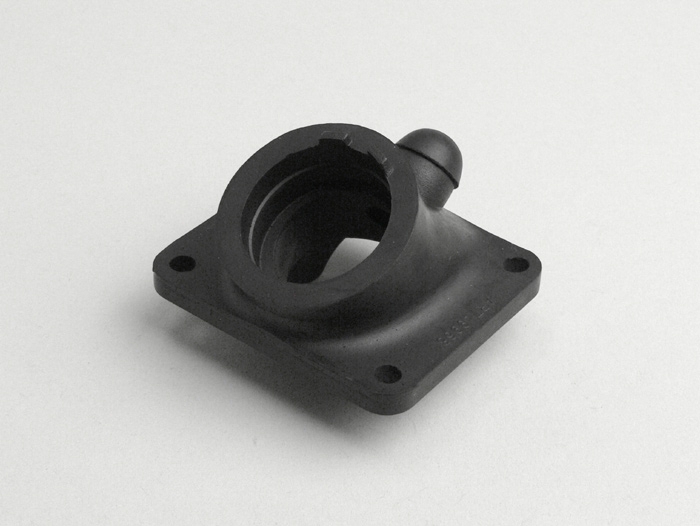 Intake rubber -ARIETE (Made in Italy) RD350 YPVS- Vespa PX, Rally180 (VSD1T), Rally200 (VSE1T), Sprint - AW=34mm - for MRB reed intake manifold