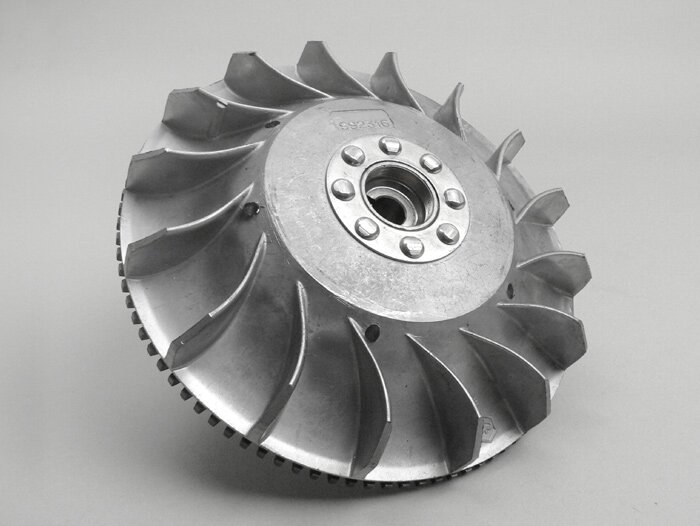 Flywheel -PIAGGIO 2300g (2100g without sprocket)- Vespa PX200 Elestart, Cosa200 Elestart