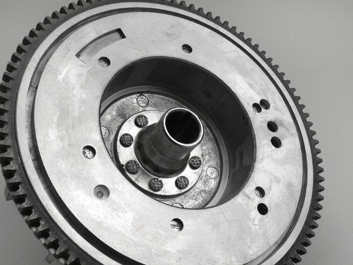 Flywheel -PIAGGIO 2300g (2100g without sprocket)- Vespa PX200 Elestart, Cosa200 Elestart