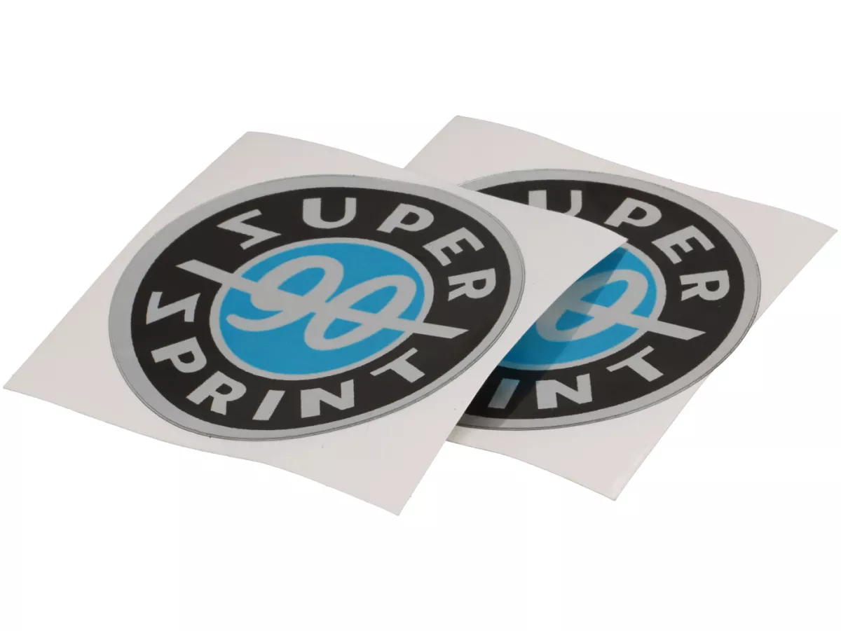 Badge boite à gants -IMPORT- Vespa Super Sprint 90 - Vespa SS90 (1965-1966 )