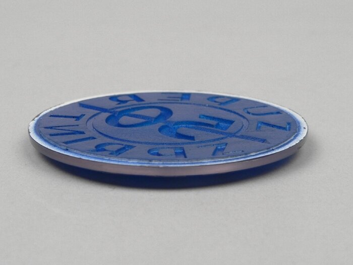 Badge boite à gants -QUALITÉ OEM- Vespa Super Sprint 50 - Vespa SS50 (1965-1966 )