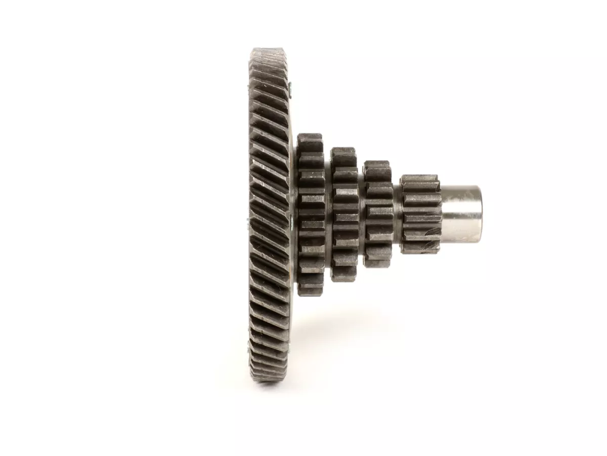 Gear cluster -VESPA- Vespa PX200, Rally200 - 12-13-17-21 teeth with primary drive 65 teeth