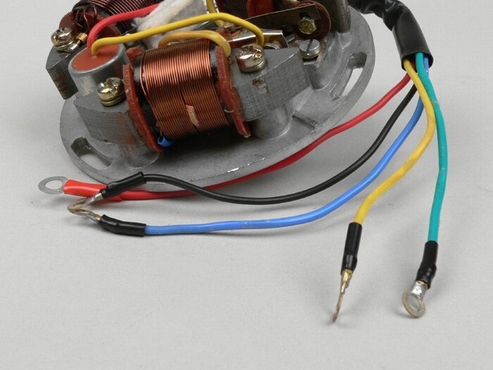 Ignition -VESPA stator point set version-  Vespa Sprint150 (VLB1T), TS125 (VNL3T), GT125 (VNL2T), GTR125 (VNL2T), Super, GL150 (VLA1T), VNA, VNB, VBA, VBB