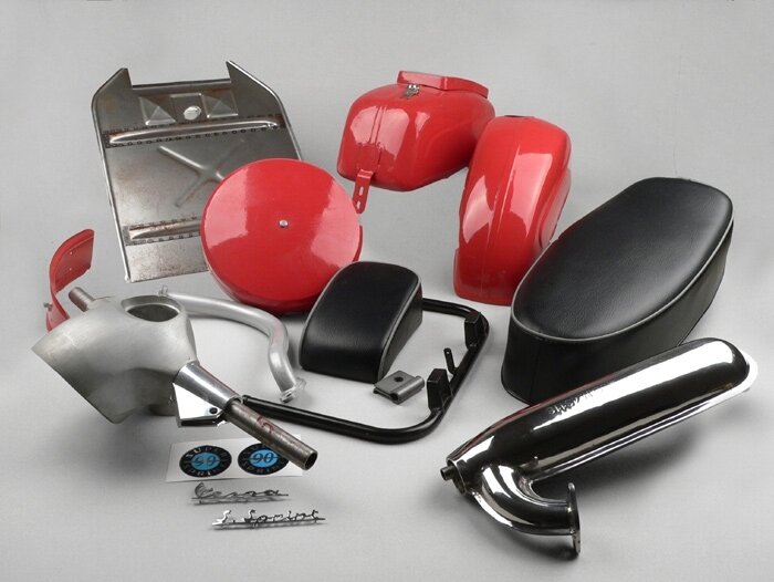 Ombouwset -VESPA SS50, SS90- Vespa V50, V90, PV125, ET3