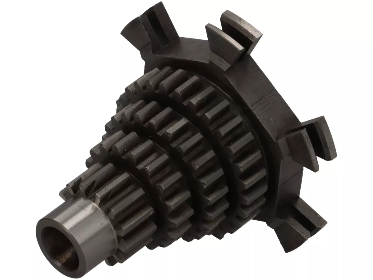 Gear cluster -VESPA- GT125 (VNL2T), GTR125 (VNL2T), TS125 (VNL2T) - 13-17-22-27 teeth