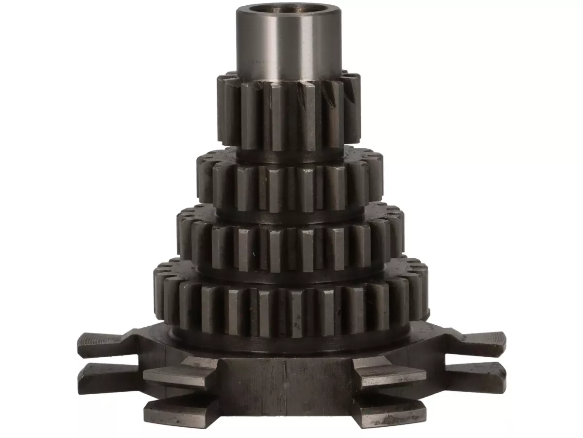 Gear cluster -VESPA- GT125 (VNL2T), GTR125 (VNL2T), TS125 (VNL2T) - 13-17-22-27 teeth