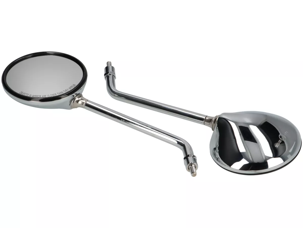 Mirror -PIAGGIO, chrome- Vespa , GTV, LXV, GT 250 i.e. 60 (ZAPM45102) - pair