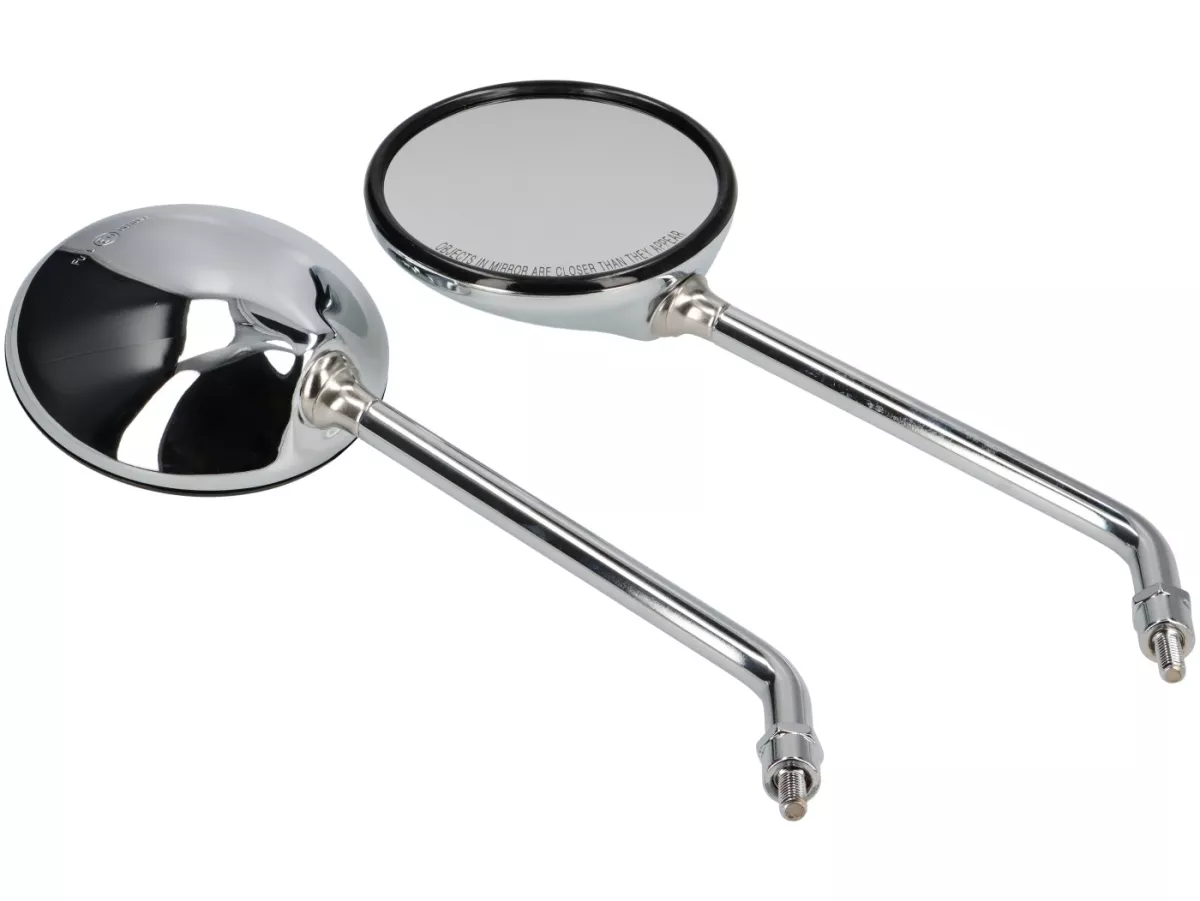 Mirror -PIAGGIO, chrome- Vespa , GTV, LXV, GT 250 i.e. 60 (ZAPM45102) - pair