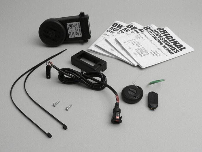 Alarm system -PIAGGIO E-Lux-  Vespa LX, LXV, Gilera Runner50 (1997-), NRG, NRG MC2, NRG MC3, NRG Extreme, NRG Power, NTT, Typhoon 50 (2001-), Beverly, Carnaby, X-Evo, X7, X8, X9
