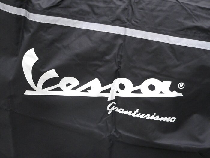Lona cubierta, garaje plegable, garaje scooter -PIAGGIO Outdoor- Vespa GT, GTL, GTS 125-300, GTV - Negro