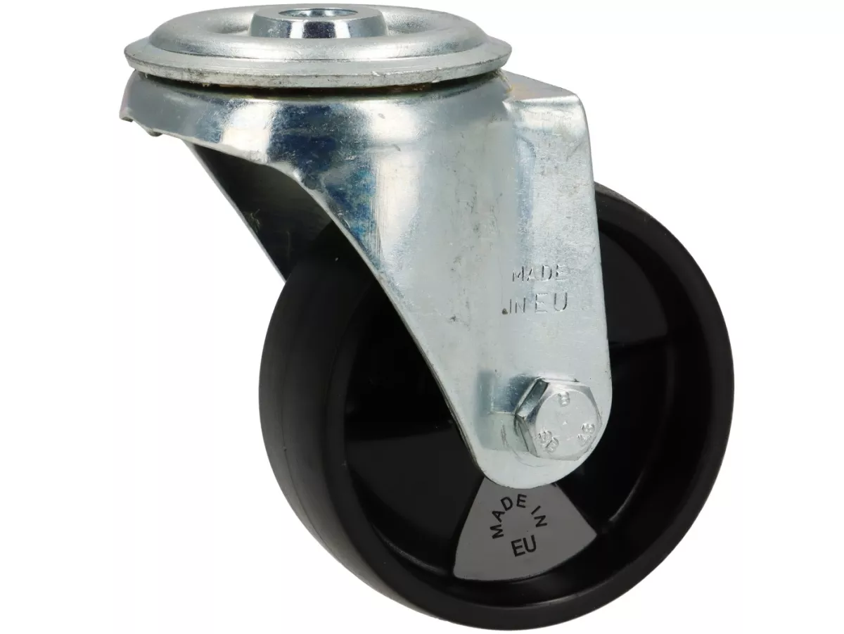 Castor, wheel, rotatable Ø=80mm for lifting platform -FA ITALIA (7670080)- Vespa Smallframe, Largeframe, Wideframe