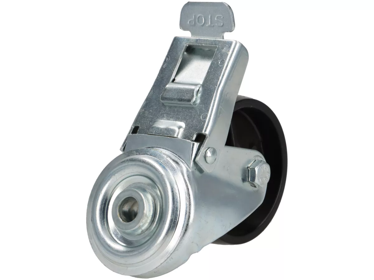 Castor, wheel, rotatable with parking brake Ø=80mm for lifting platform -FA ITALIA (7670080)- Vespa Smallframe, Largeframe, Wideframe