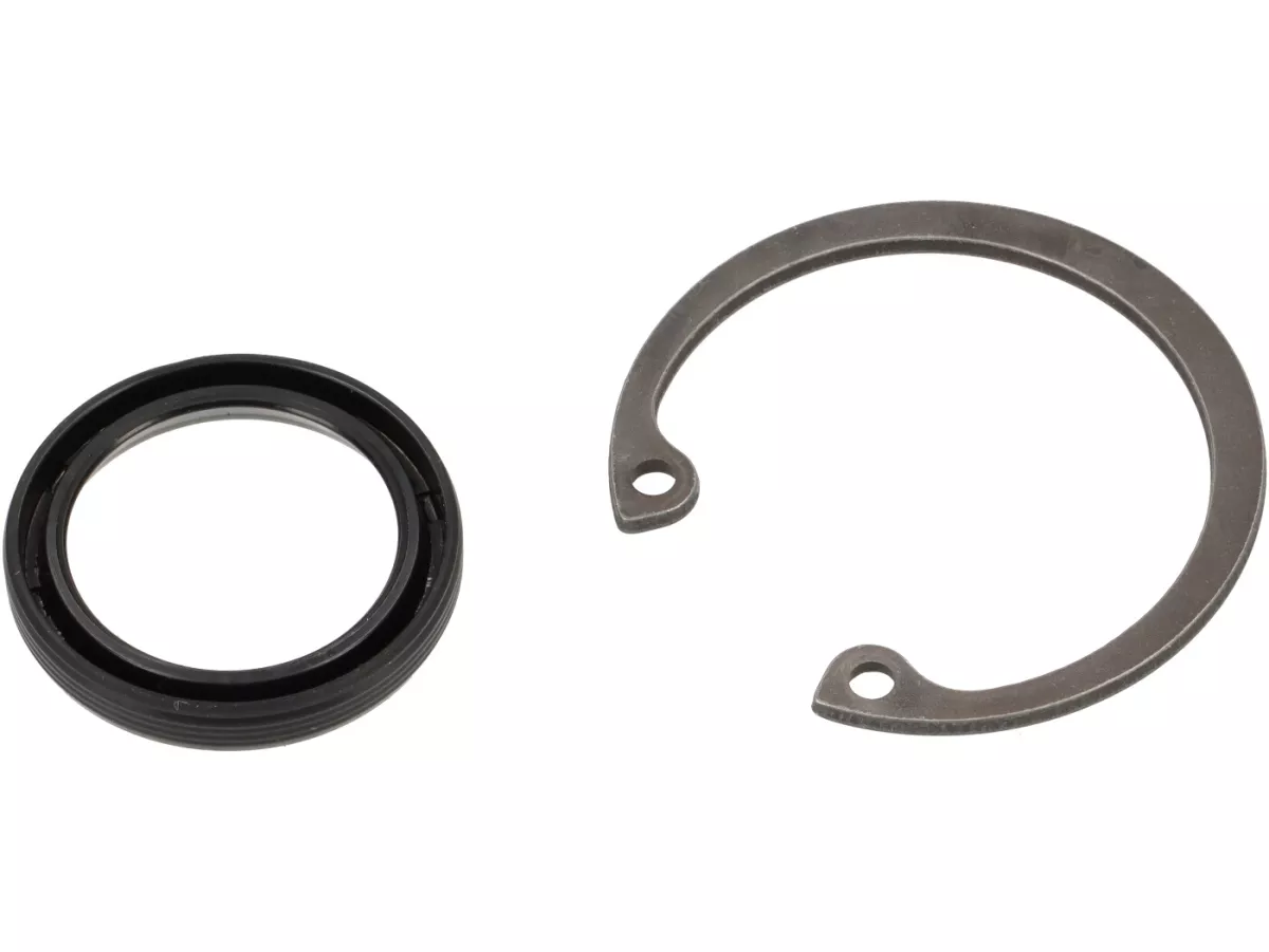 Front hub bearing set (ball bearing and needle roller bearing) -VESPA- PX (1982-), T5 125cc, Cosa, PK, ET2, ET4, Sfera, Quartz, LX, GT125, GTS - Ø=20mm