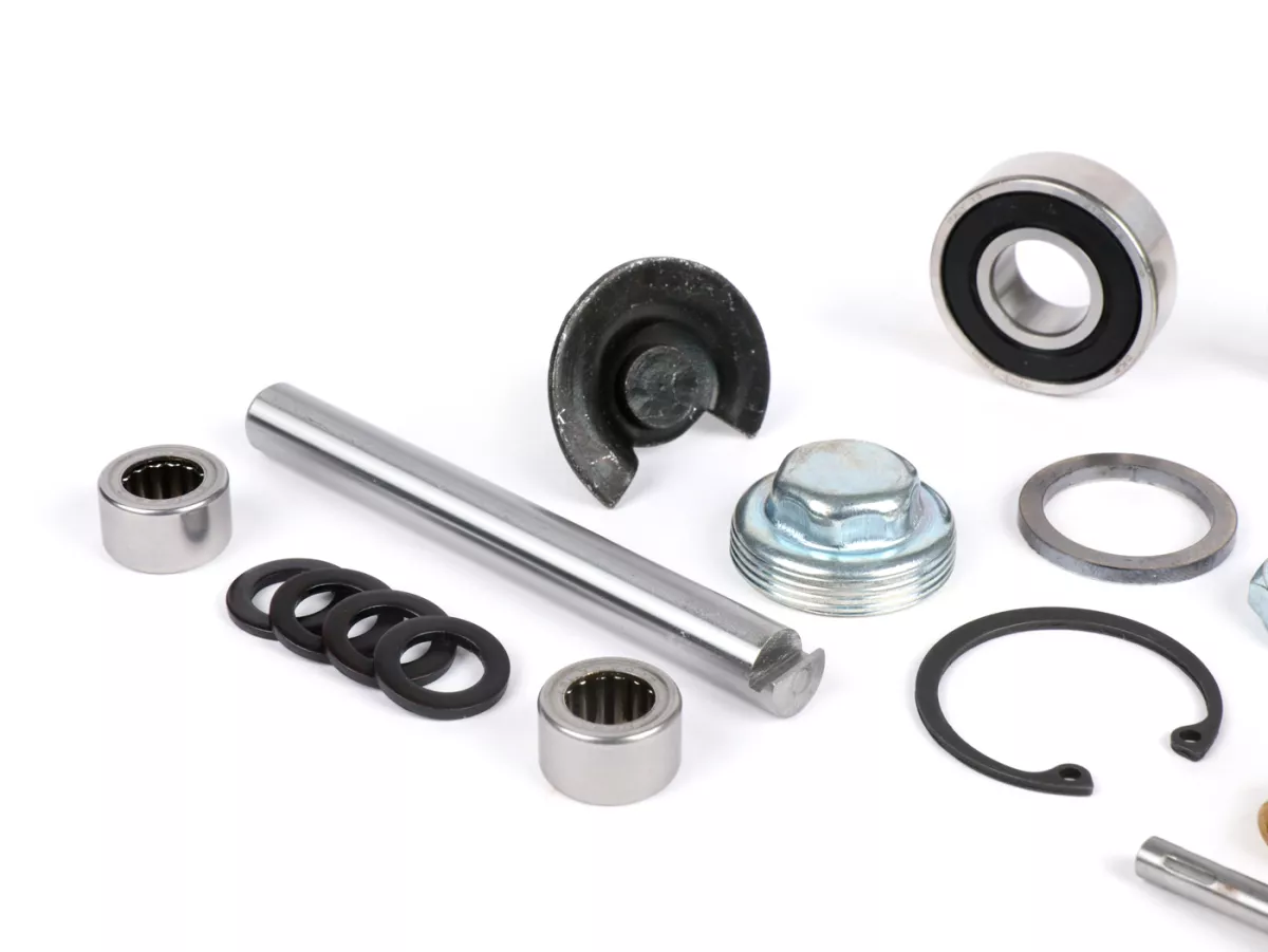 Kit revisi swingarm -SC- Vespa Rally180 (VSD1T), Rally200 (VSE1T), Sprint150 (VLB1T), TS125 (VNL3T), GT125 (VNL2T), GTR125 (VNL2T), GL150 (VLA1T)