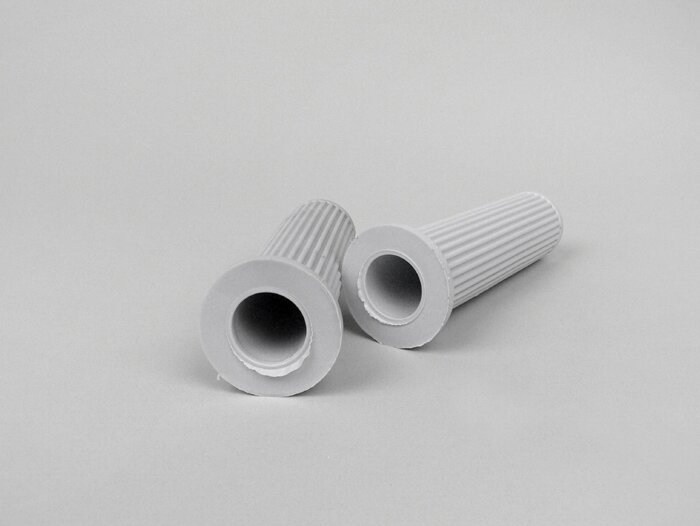 Grips Vespa PX Lusso (hingga tahun 2000) - Abu-abu