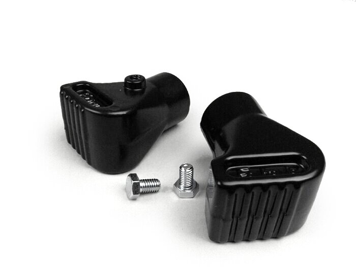 Stativfötter -VESPA Ø= 20mm- V50, V90, PV125, ET3, Sprint150, Rally, TS125, GS160 / GS4, SS180, GL150, GT125, GTR125, Super, VNB3T till VNB6T, VBB1T (17451-), VBB2T - aluminium svart