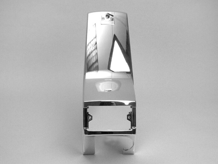 Horn cover -VESPA- PX (2001-2010) - chrome